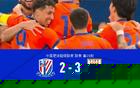 泰山3-2双杀申花，买乌郎开场9秒闪击，李小恒制胜，克雷桑传射