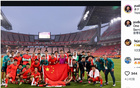 于大宝社媒晒U23国足合影庆祝晋级，阿兰点赞
