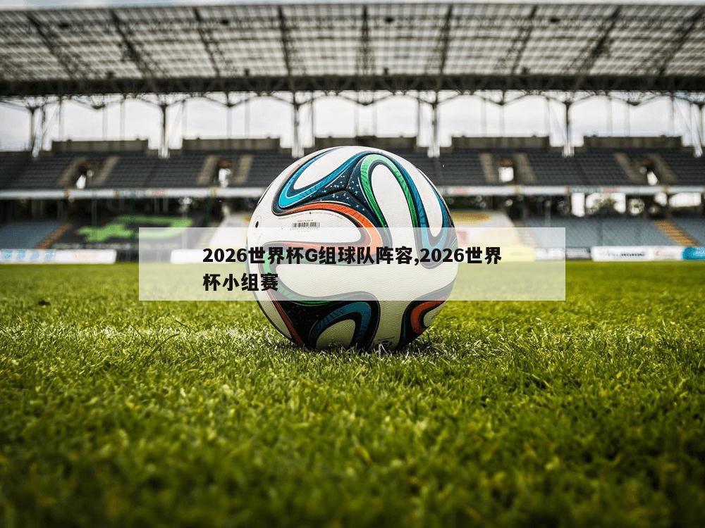 2026世界杯G组球队阵容,2026世界杯小组赛