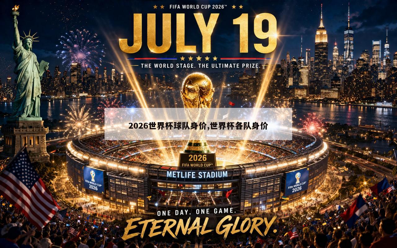 2026世界杯球队身价,世界杯各队身价