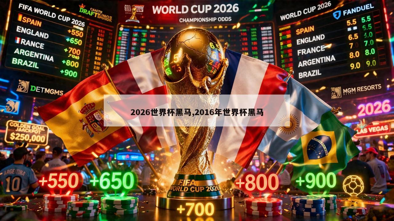 2026世界杯黑马,2016年世界杯黑马