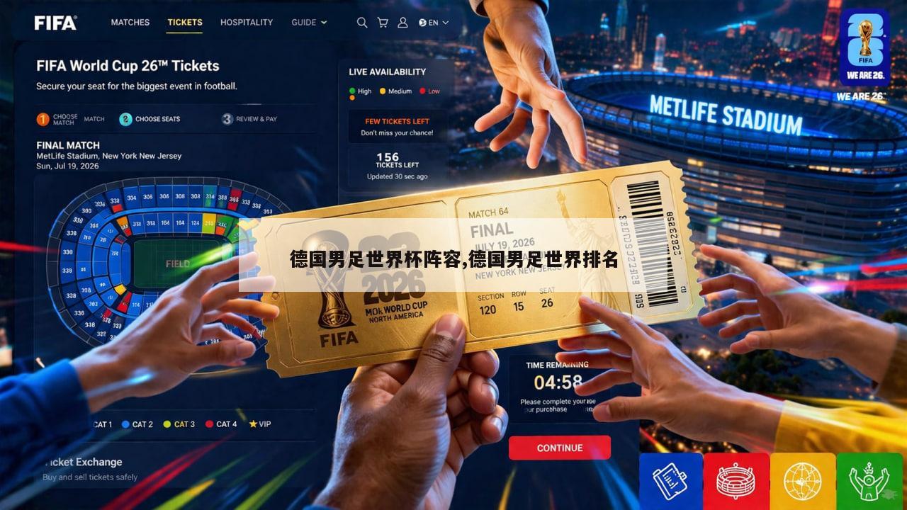 德国男足世界杯阵容,德国男足世界排名