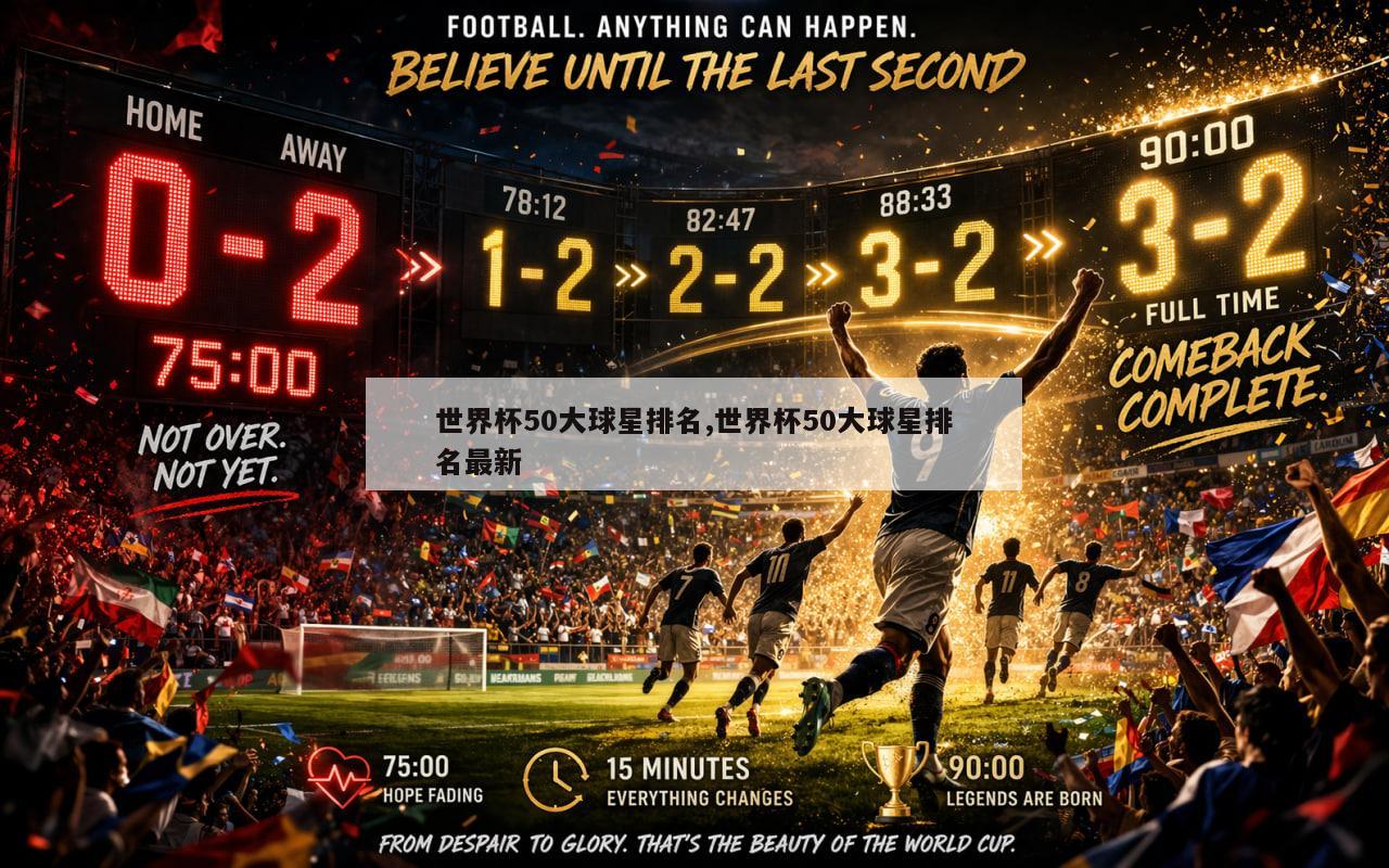 世界杯50大球星排名,世界杯50大球星排名最新