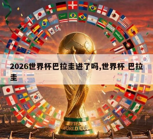 2026世界杯巴拉圭进了吗,世界杯 巴拉圭