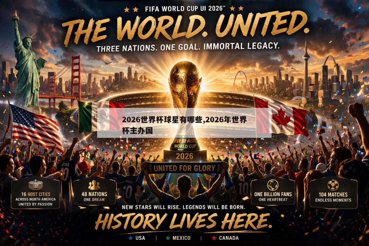 2026世界杯球星有哪些,2026年世界杯主办国