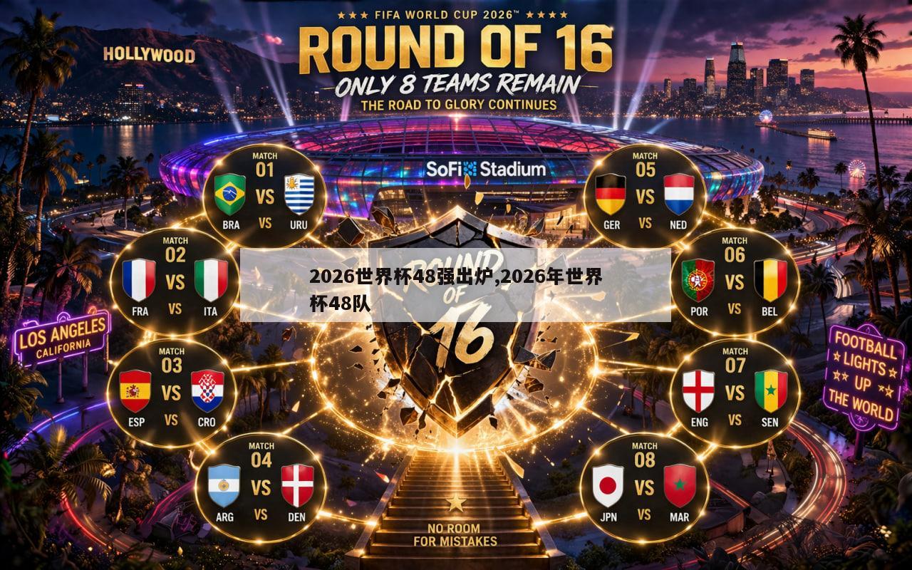 2026世界杯48强出炉,2026年世界杯48队